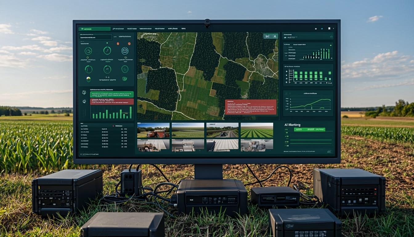 Dashboard operacional Grodit Agro Tech