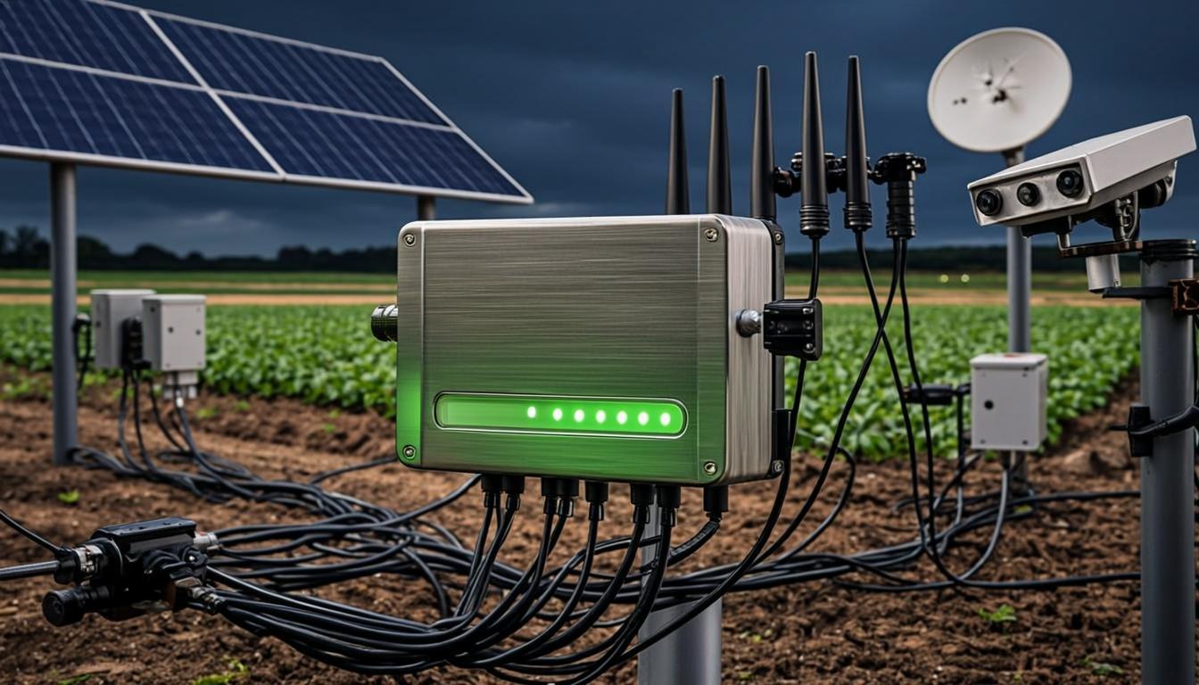 Grodit Field Node - Infraestructura inteligente para establecimientos rurales